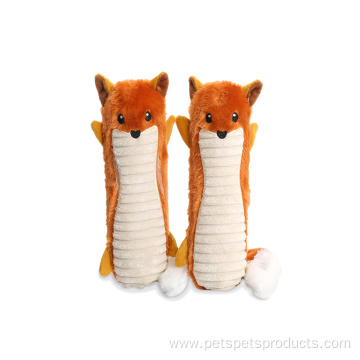 Cute Squirrel Shape Resistant Bite Molar Dog Toy